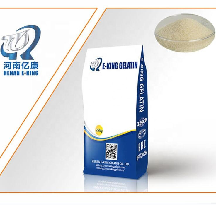 Top brand gelatin manufacturer food edible gelatin with jelly strength 80 Bloom to 300 Bloom